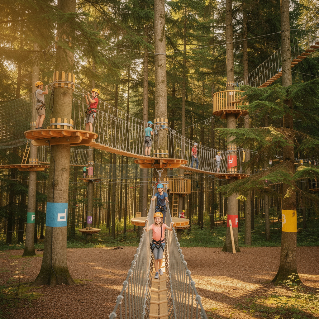 Site accrobranche drôme