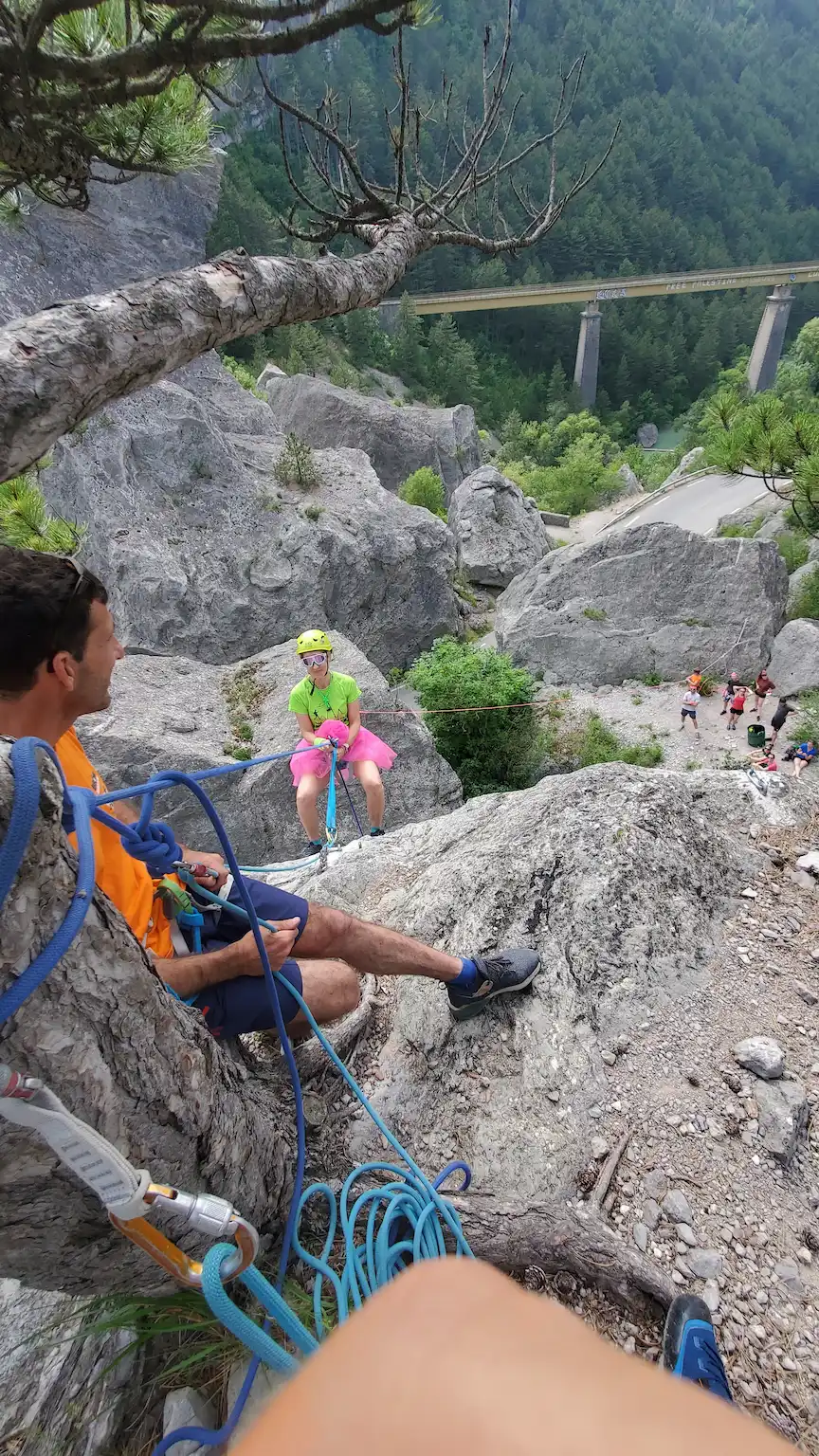 seminaire Drome Aventure Rappel au Claps