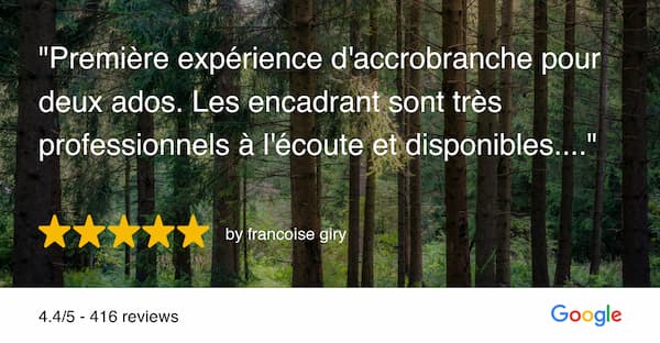 Avis accrobranch 2