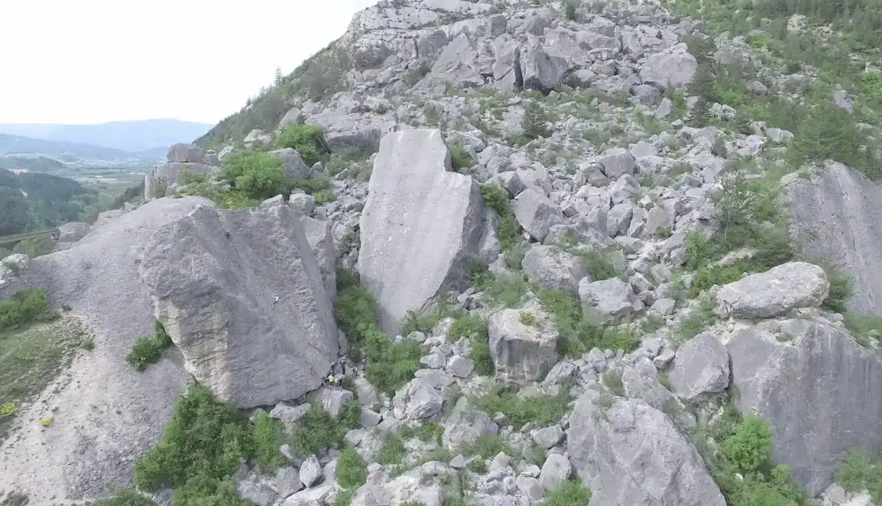 Escalade au Claps avec Drome Aventure